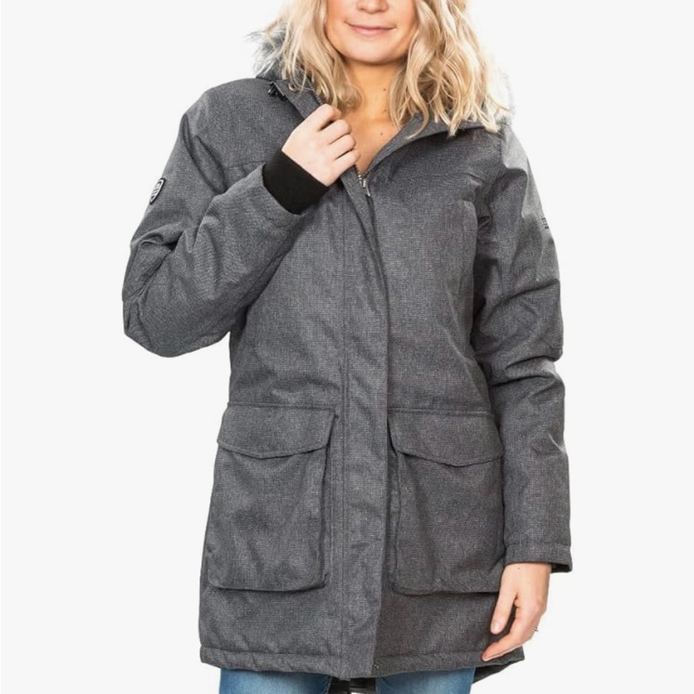 Trespass Women's Charcoal Ski Jacket